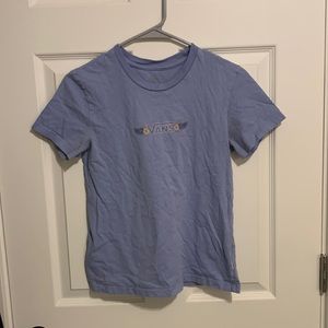 vans blue tee-shirt size small